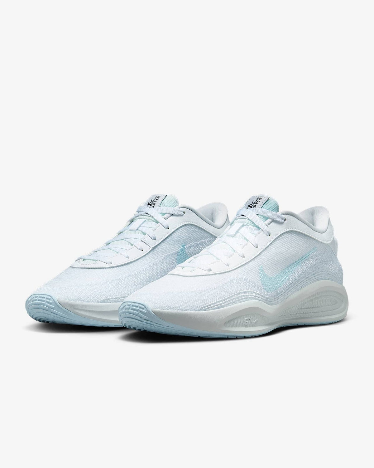 FJ7808-101 Nike GT Hustle Academy White Pure Platinum Glacier Blue (Men's)