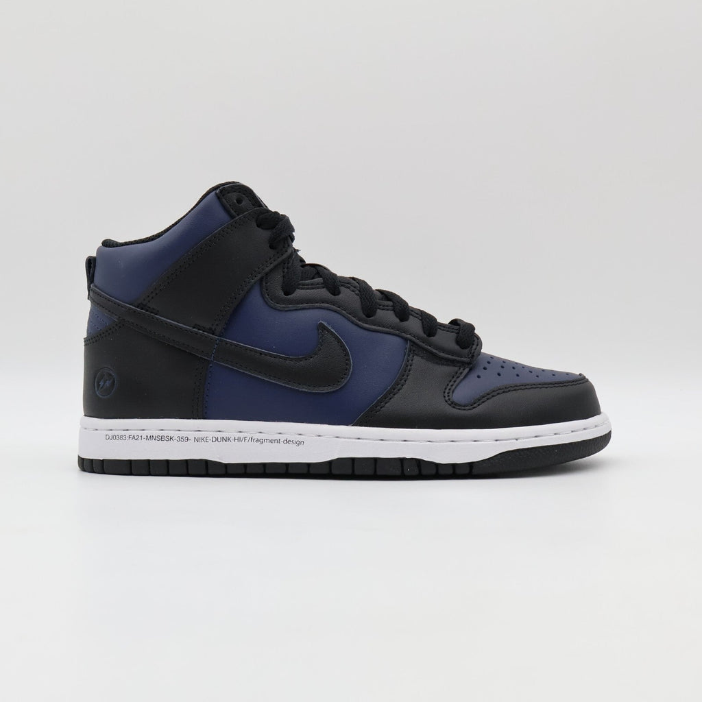 DJ0383-400 Nike Dunk High Fragment Design Tokyo Midnight Navy Black (Men's)