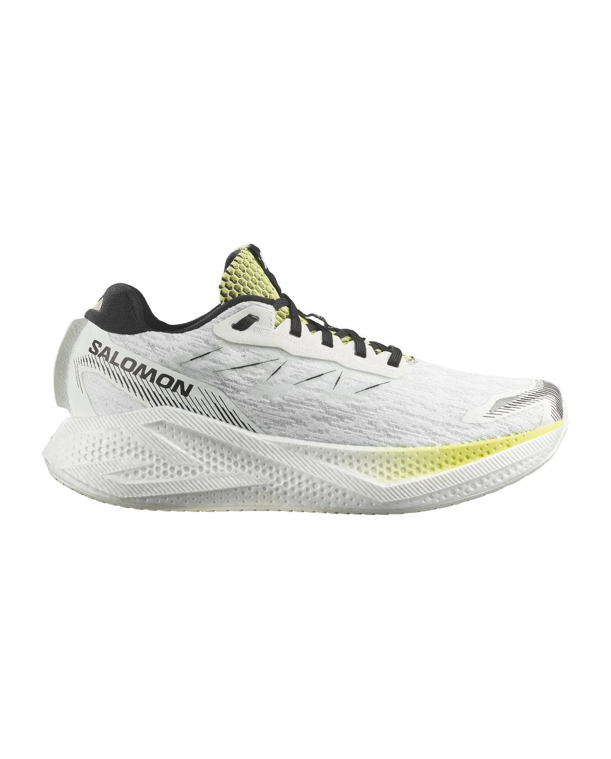 L45404100 Salomon Aero Glide 4 "White/Sunny Lime" (Men's)