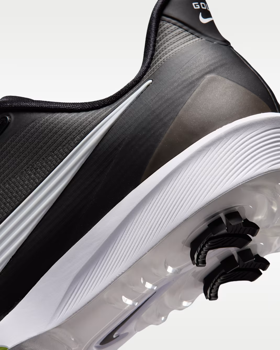 IO3696-001 Nike Next% Tour 3 "Black/Light Smoke Grey/White" (Wide) (Men's)