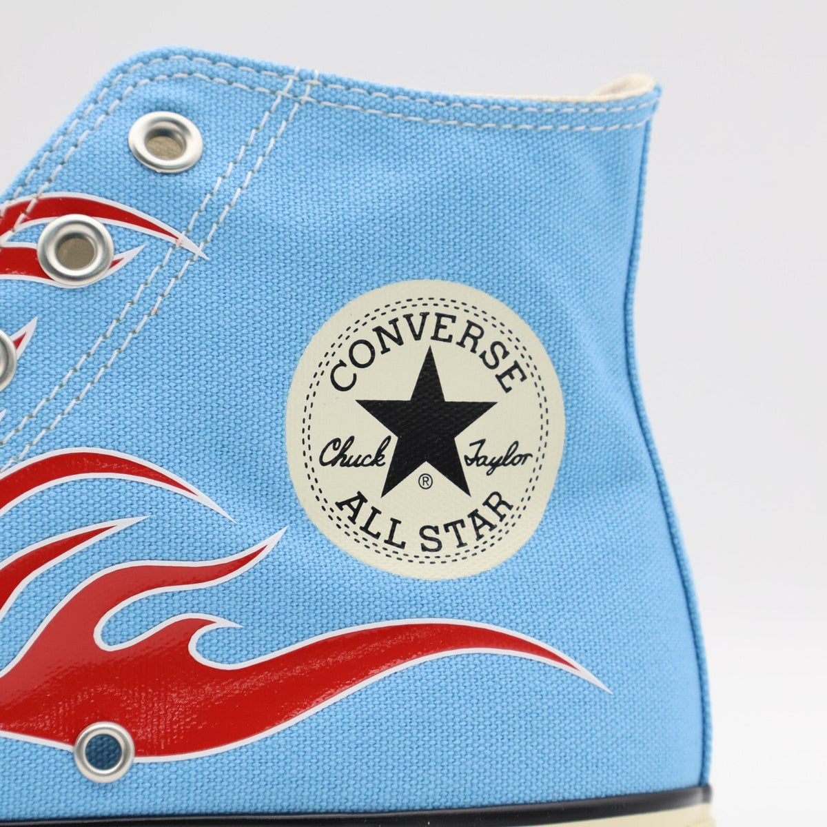 31314050 Hot Wheels Converse All Star Aged FL Hi Sky Blue (Men's)