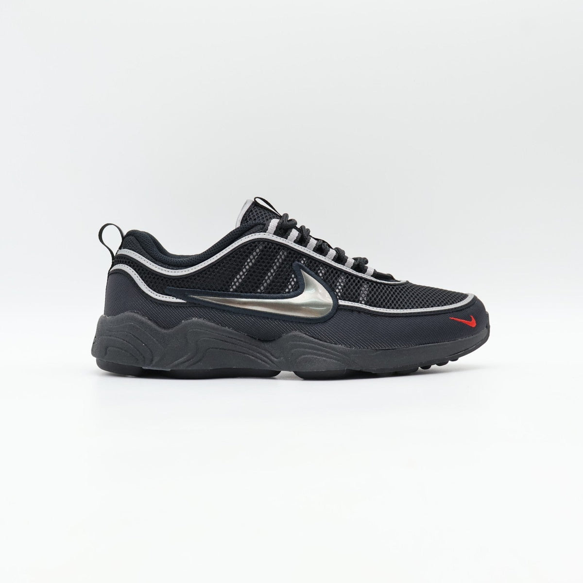 HF9117-002 Nike Air Zoom Spiridon SP Black and Sport Red (Men's)