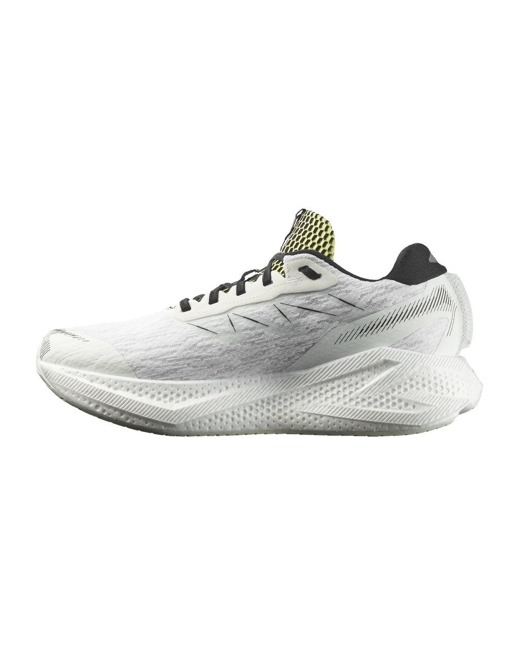 L45404100 Salomon Aero Glide 4 "White/Sunny Lime" (Men's)