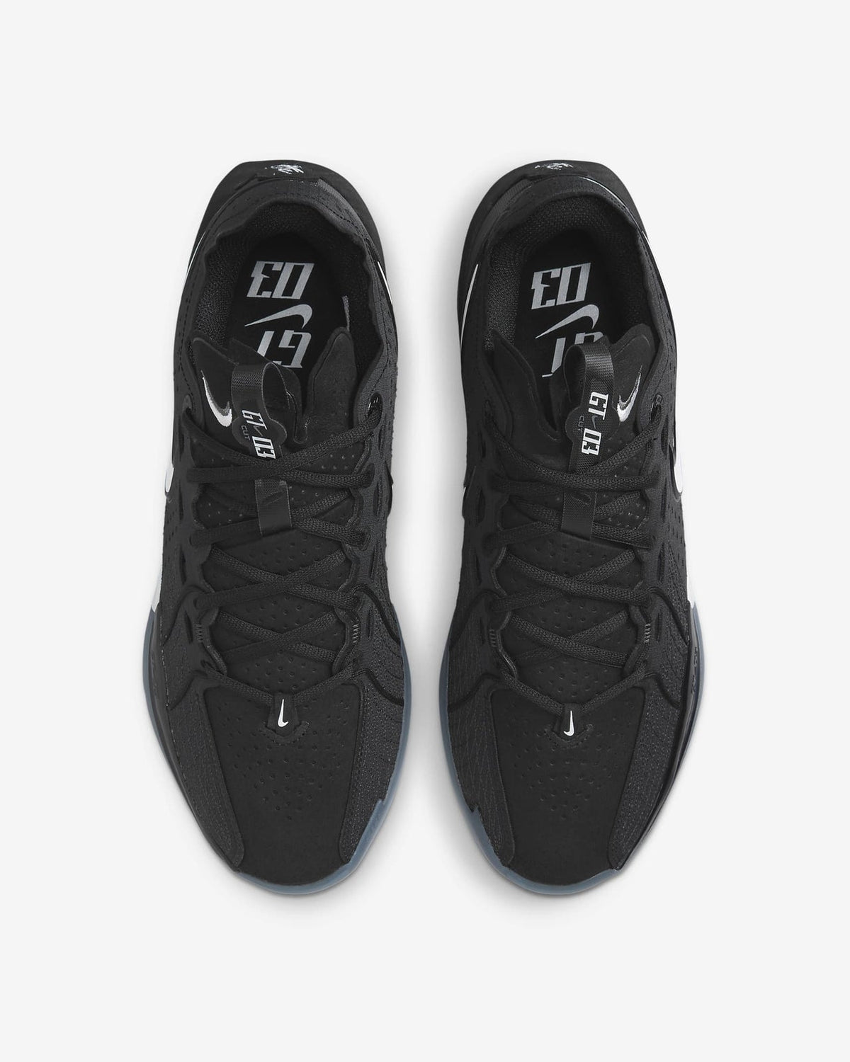 DV2918-004 Nike GT Cut 3 Black Iron Grey Dark Smoke Grey White (Men's)
