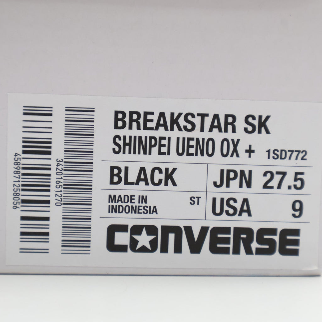34201651 Shinpei Ueno Converse Breakstar SK OX Black (Men's)