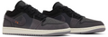 DN1635-001 Nike Air Jordan 1 Low "Inside Out/Black/Grey" (Men's)
