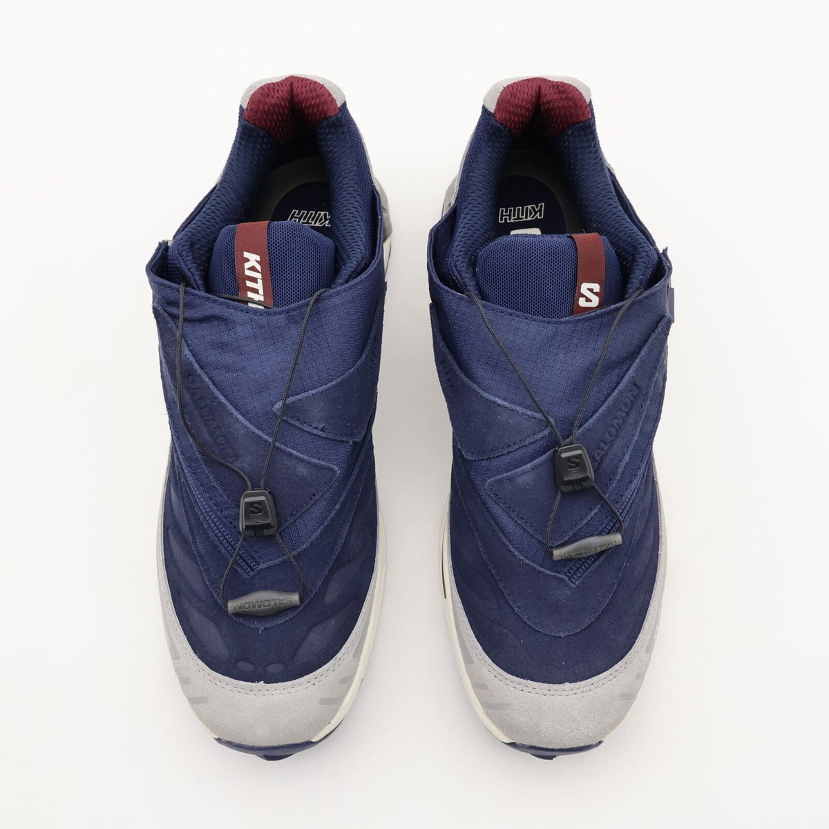 L47773800 KITH Salomon XT-Voyager Maritime Blue Alloy Tawny Port (Men's)