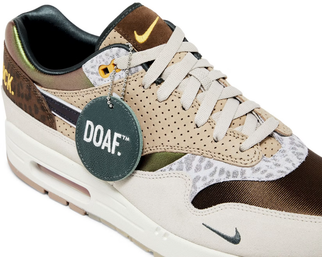 HQ2640-200 Nike Air Max 1 '87 PRM "Tan/Green/Cream" (Men's)