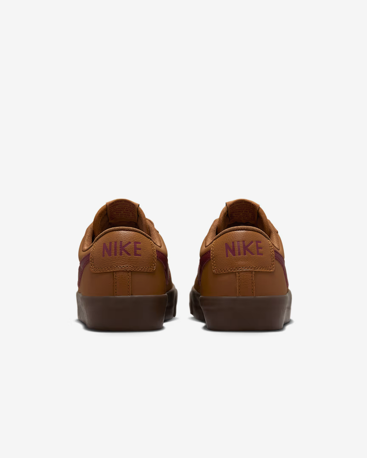 DV1226-200 Nike SB Blazer Low Pro GT Light British Tan Gum Yellow (Men's)