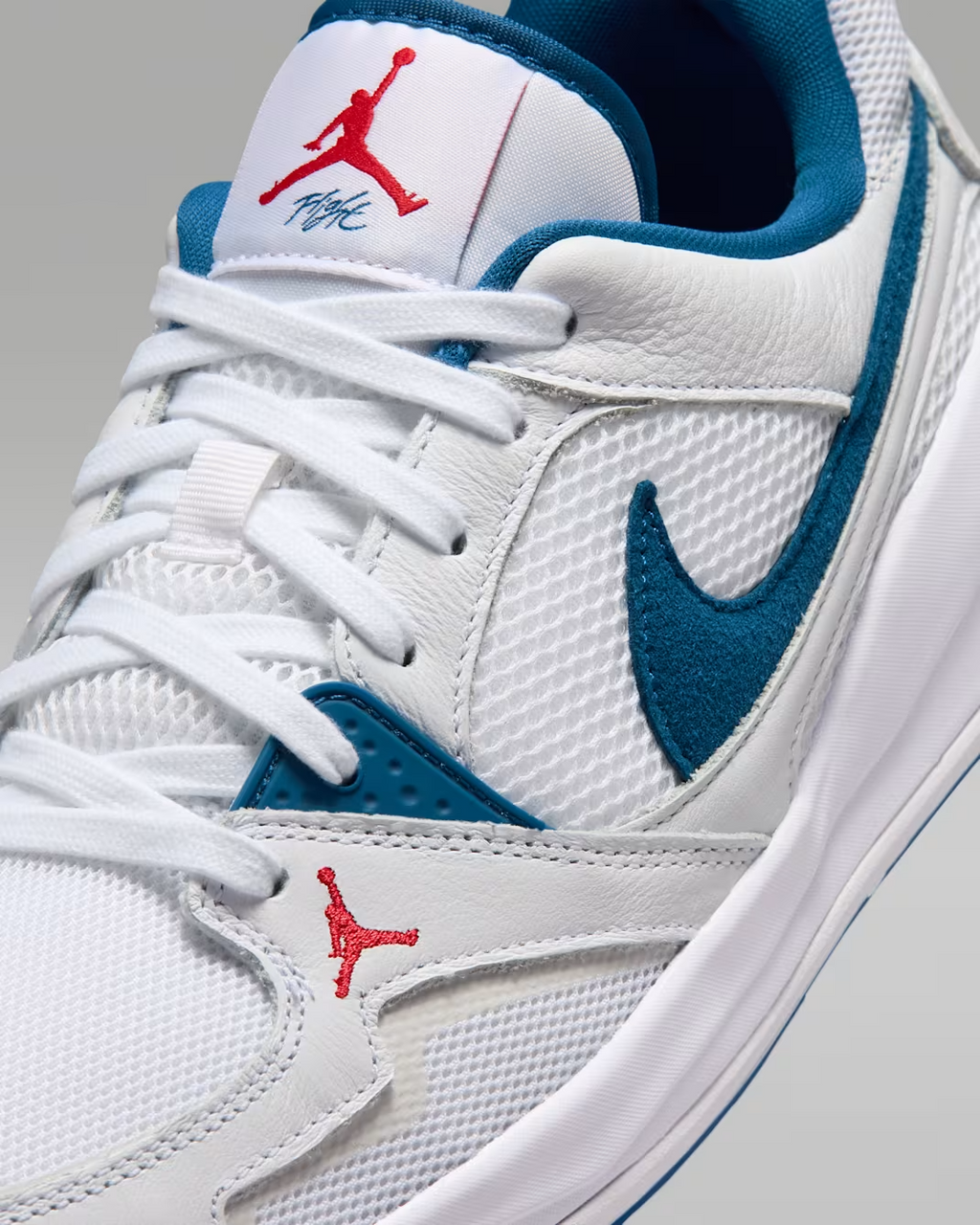 HJ6777-108 Nike Jordan Comfort Era "White/True Blue/Varsity Red" (Men's)