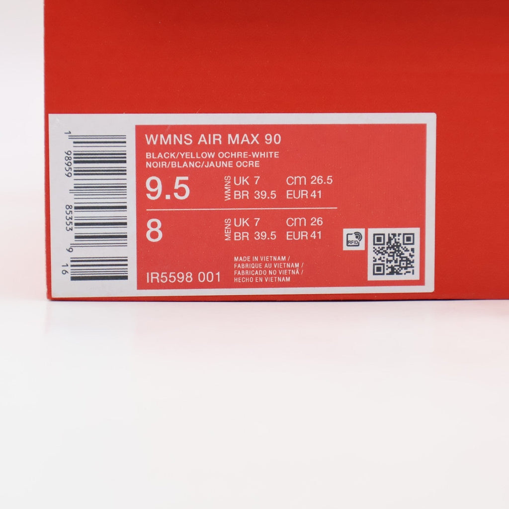 IR5598-001 Nike Air Max 90 "Yellow Plaid" (Women's)
