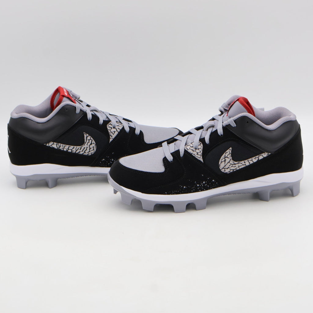HQ0211-060 Nike Jordan Stadium 90 LOW MCS Black Cement Grey White Fire (Men's)