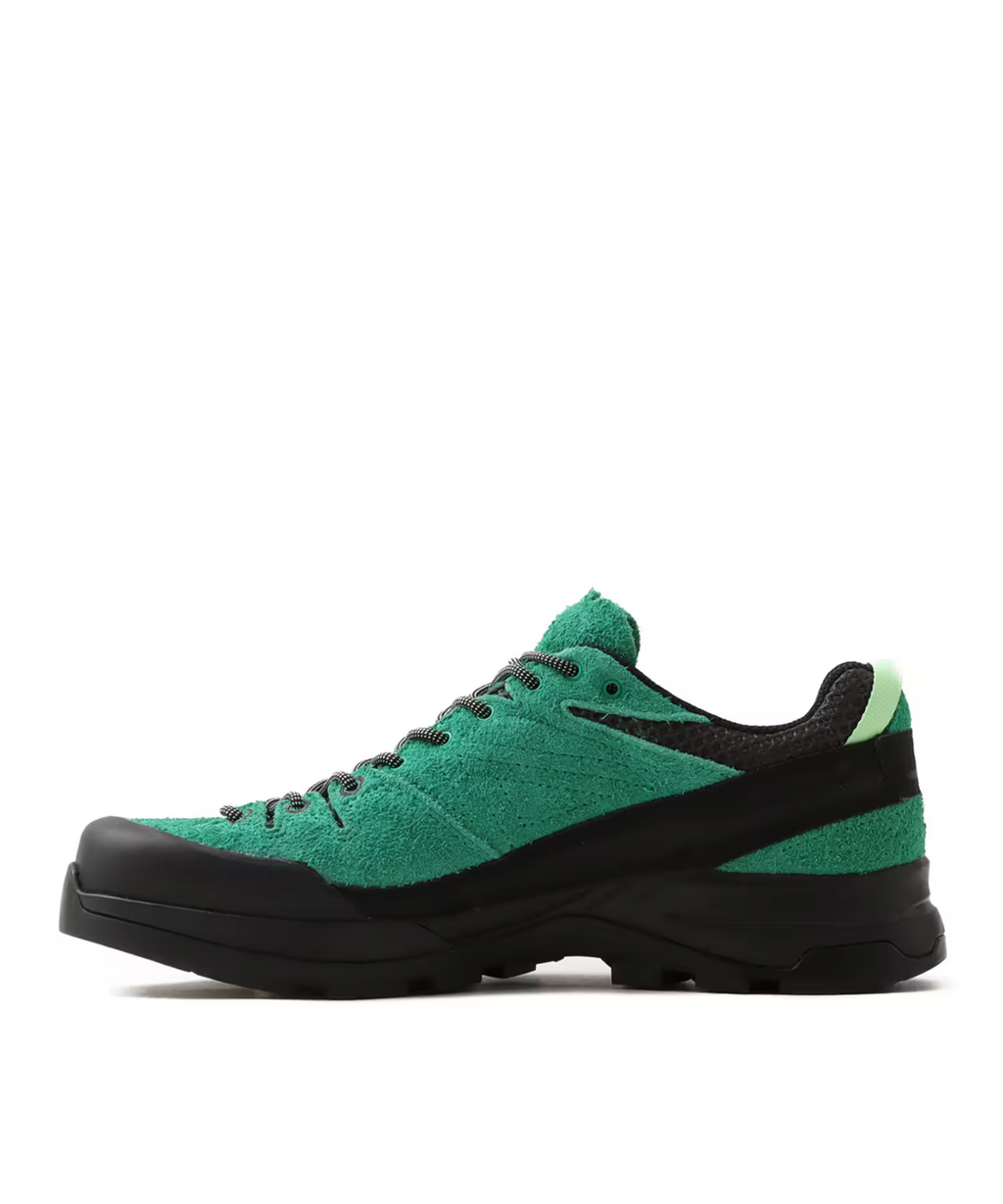 L47876400 Salomon X-ALP Suede Black Parakeet Patina Green (Men's)