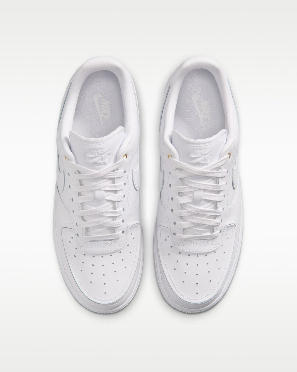 IO3124-100 Nike Air Force 1 Low '07 WhiteMetallic Gold (Women's))