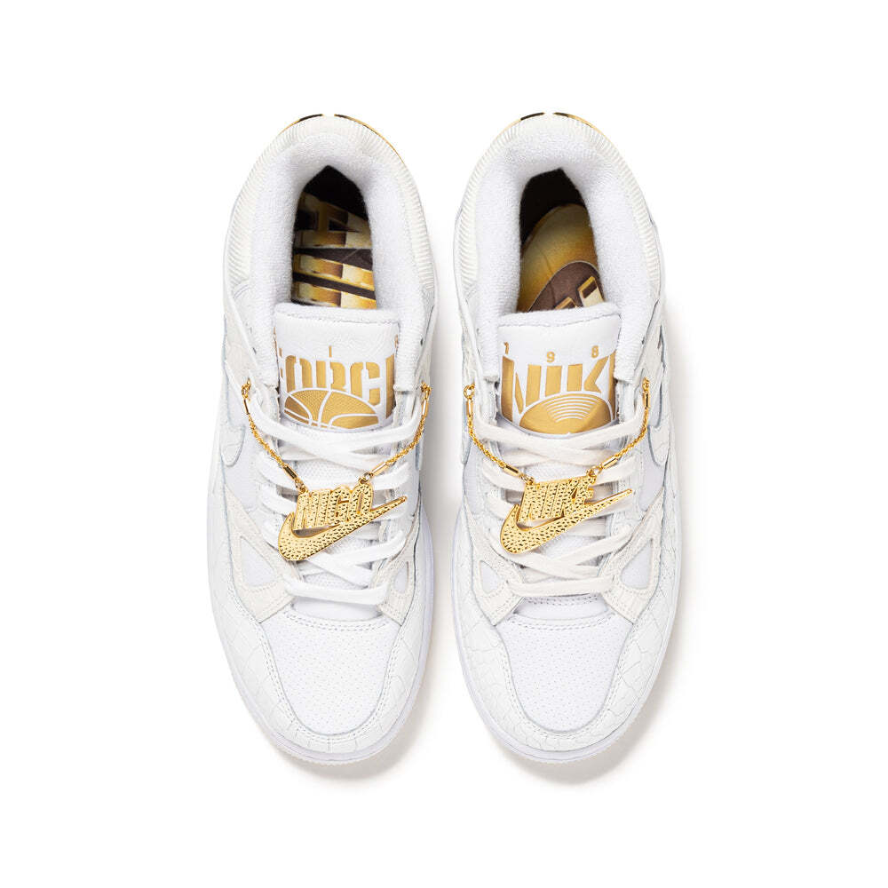HV8070-100 NIGO Nike Air Force 3 Low White Metallic Gold Heel Logo OGIN (Men's)