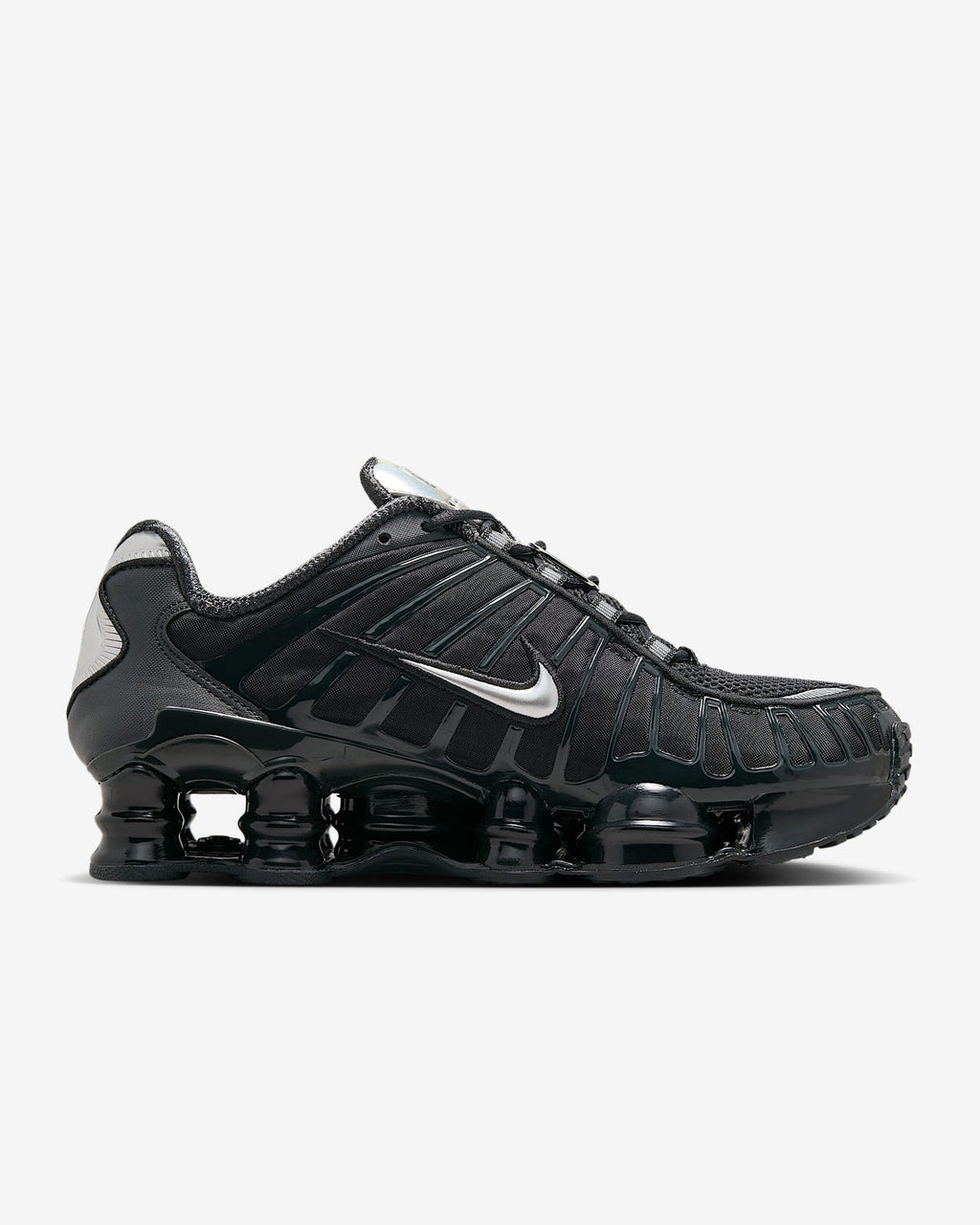 IB7704-001 Nike Shox TL Off Noir Metallic Silver (Women's)