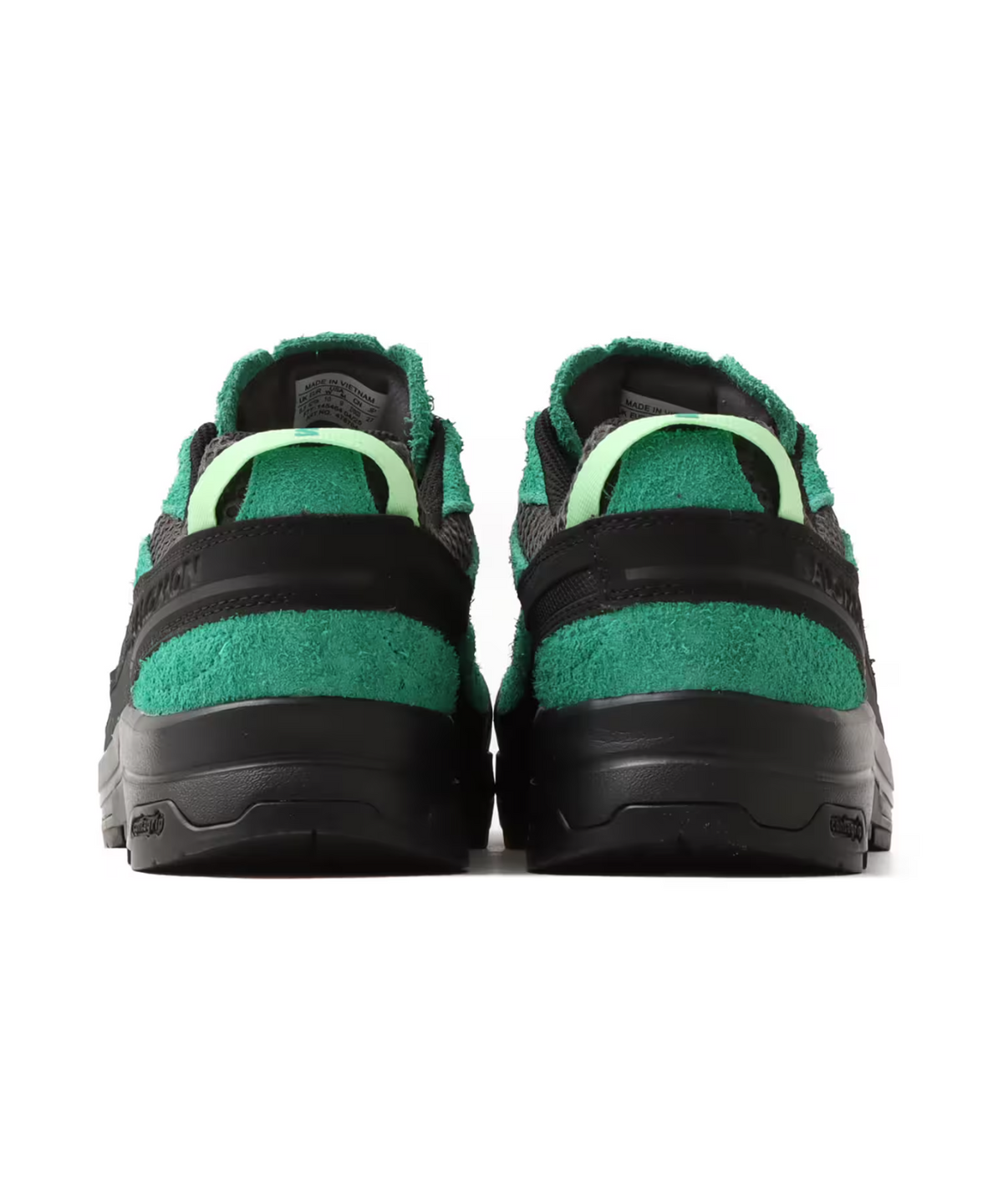 L47876400 Salomon X-ALP Suede Black Parakeet Patina Green (Men's)