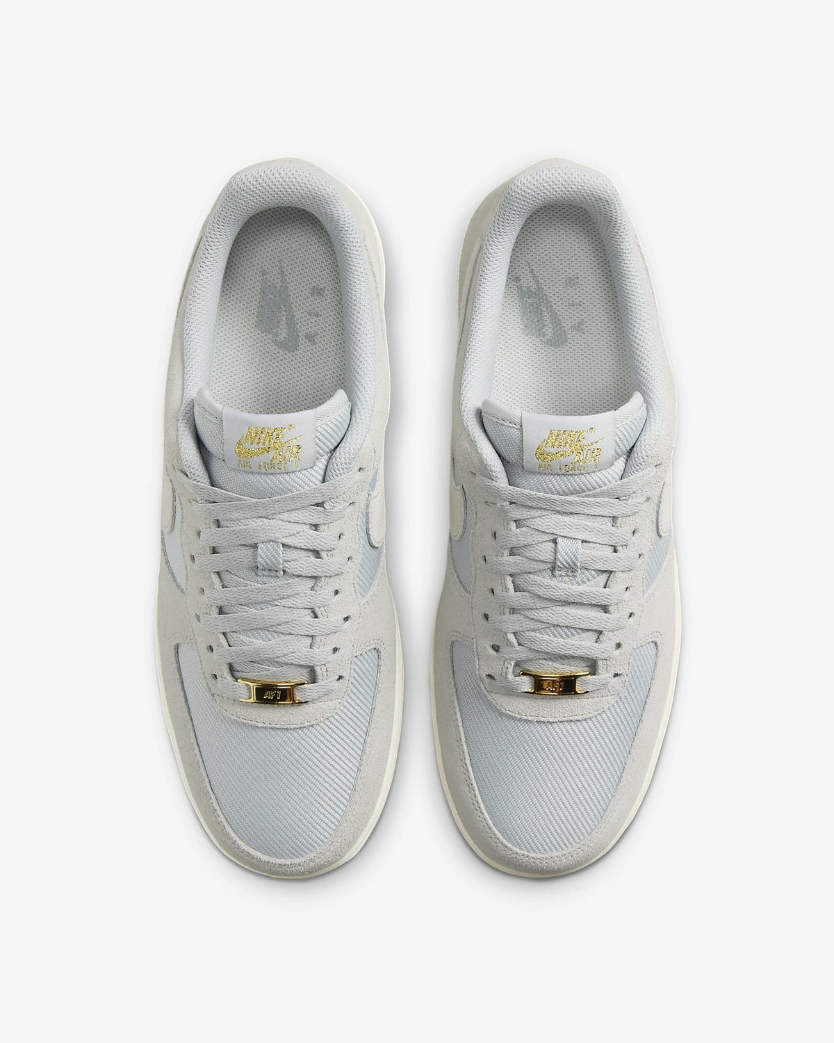FZ5222-001 Nike Air Force 1 '07 LV8 Light Smoke Grey Metallic Gold Pale (Men's)