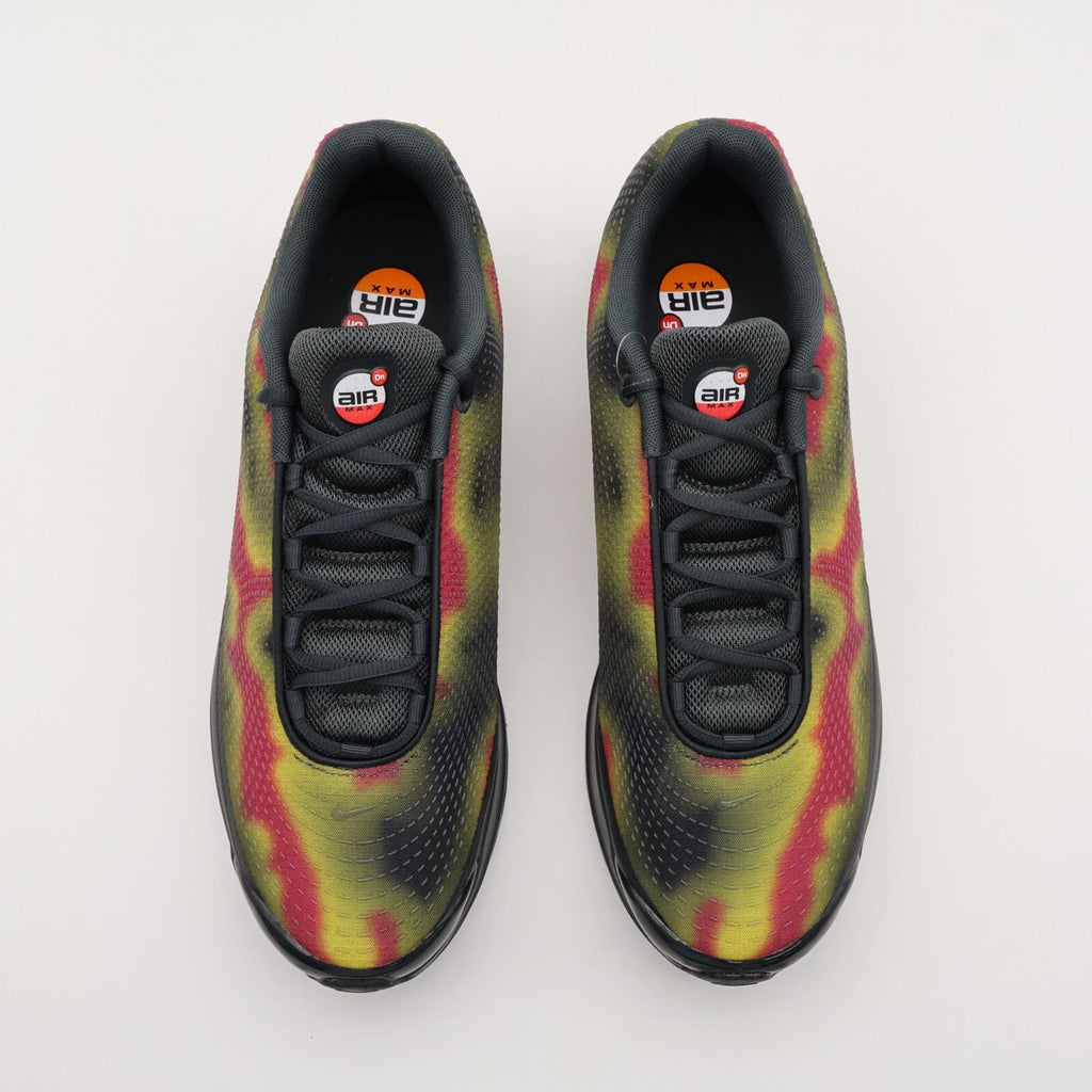 IB7025-001 Nike Air Max DN Dark Smoke Grey Black Sweet Beet Red Orbit (Men's)