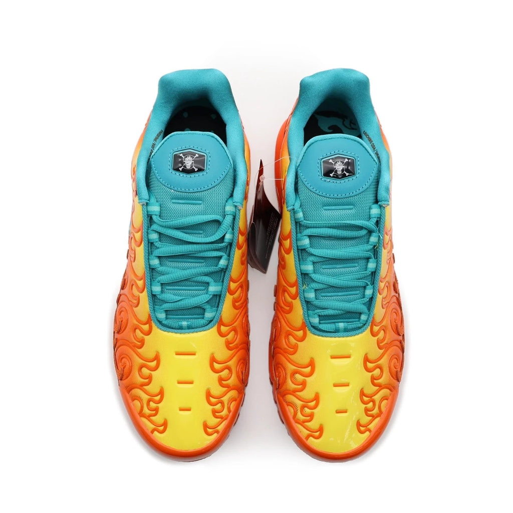 IW1283-800 One Piece Ã Nike Air Max Plus "Devil Fruits/Mera Mera" (Men's)