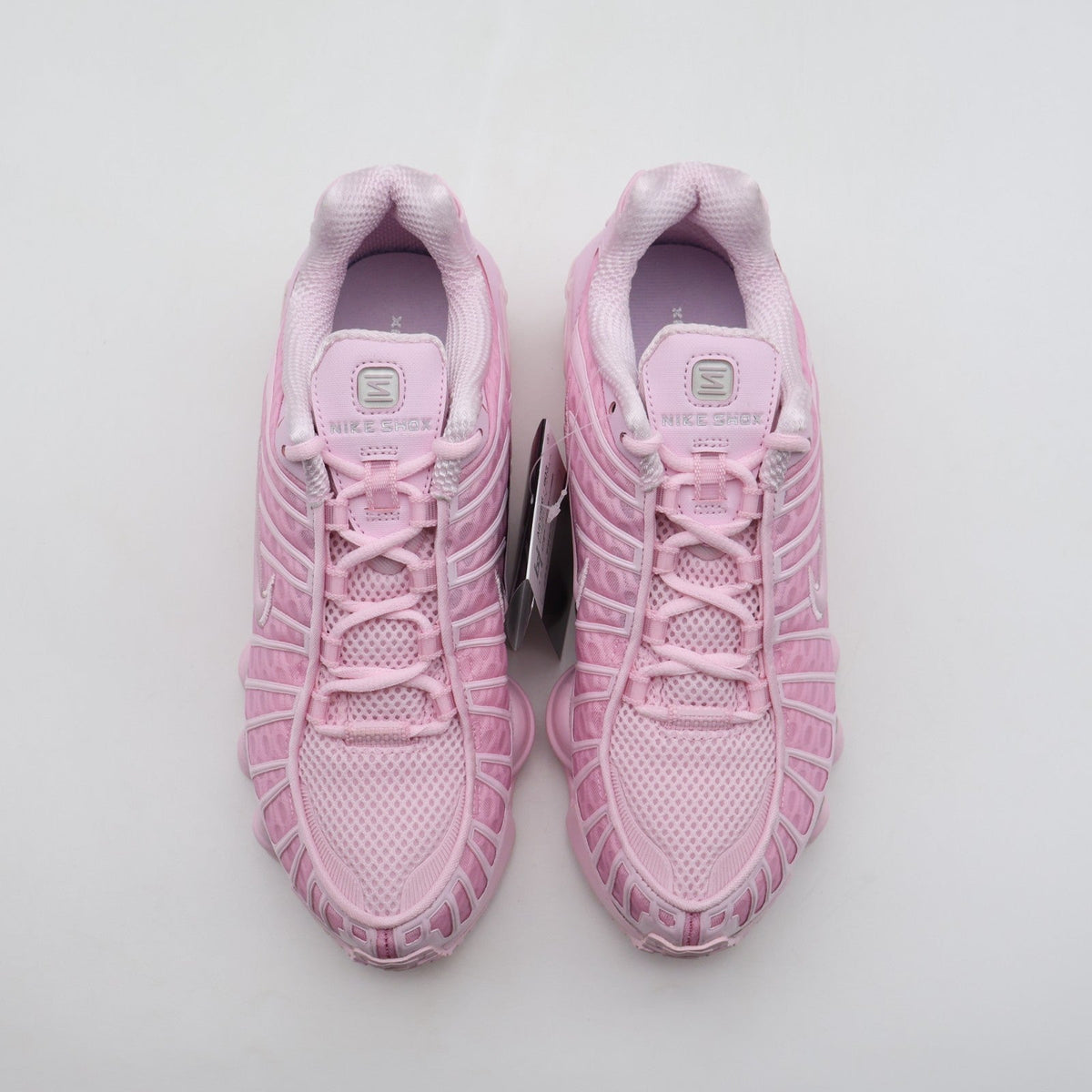 AR3566-603 Nike Shox TL "Pink Foam/Metallic Silver" (Women's)