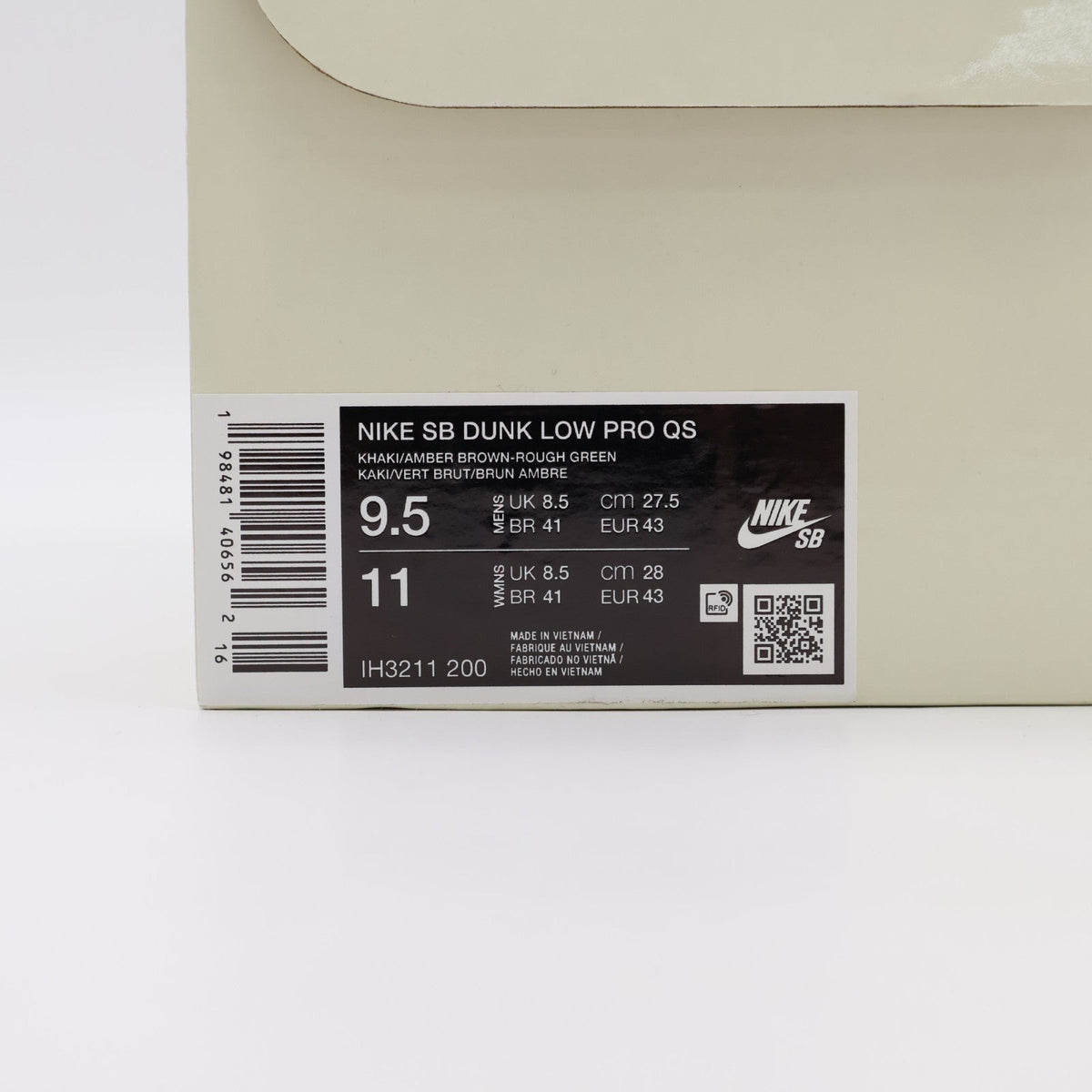 IH3211-200 Arts Rec Nike SB Dunk Low Pro Rust Pink and Rough Green (Men's)