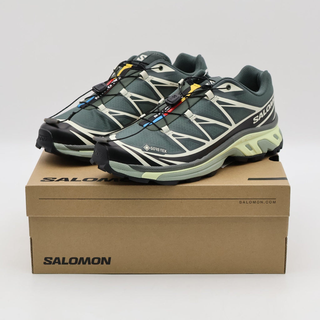 L47581300 Salomon XT-6 GORE-TEX Urban Chic Black Lime Cream (Men's)
