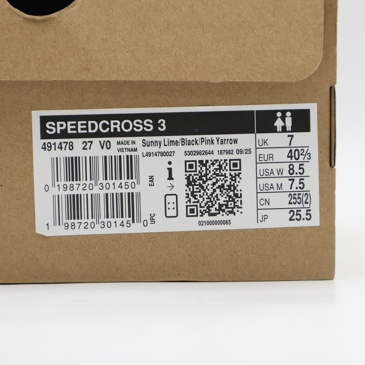 L49147800 Salomon Speedcross 3 "Sunny Lime/Black"