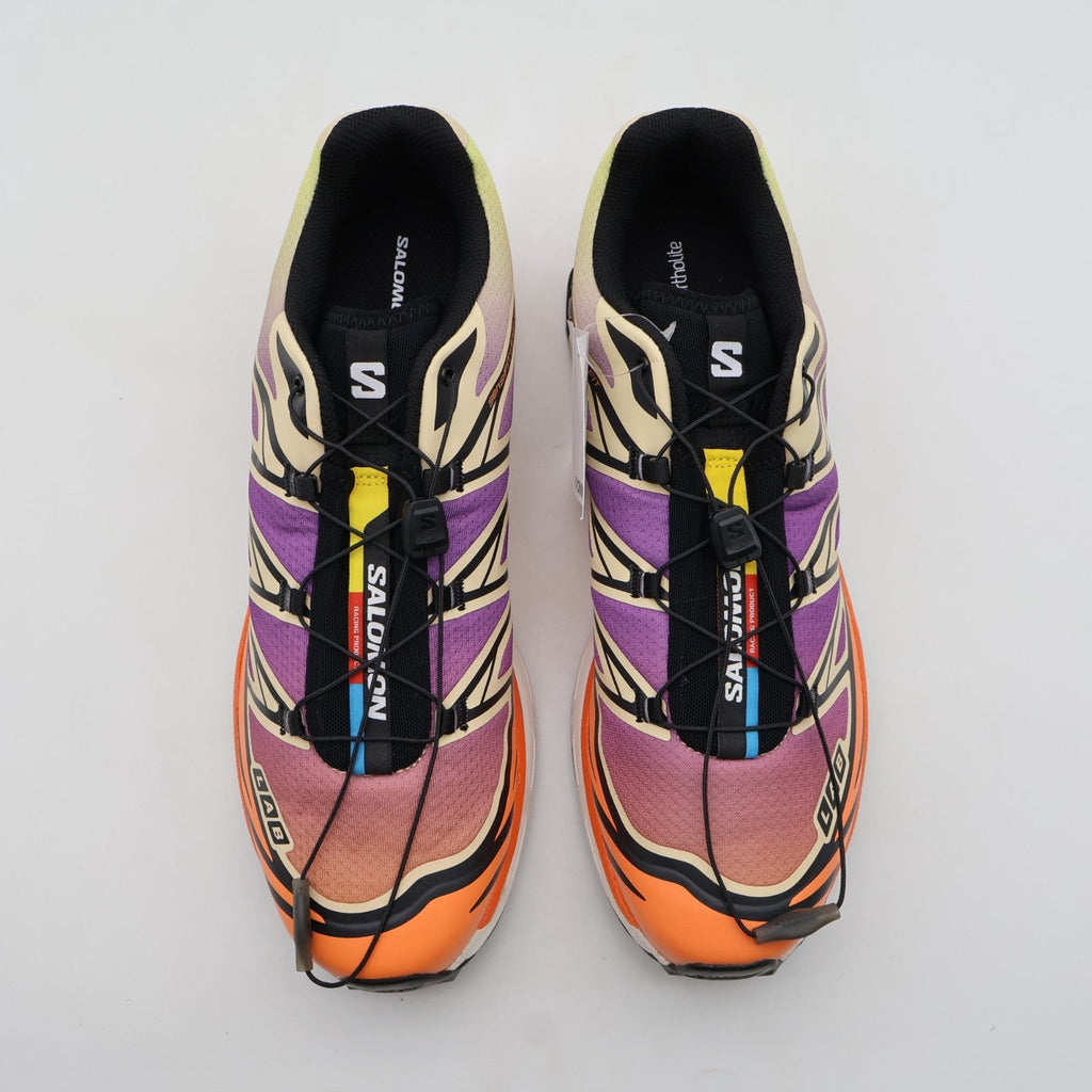 L49154300 Salomon XT-6 BLACK ALMOND CREAM DRAGON FIRE (Men's)