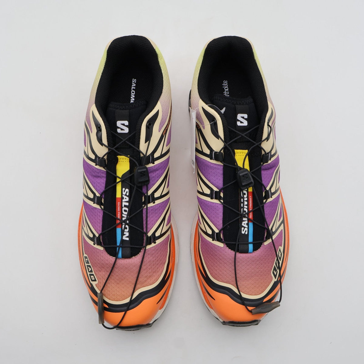 L49154300 Salomon XT-6 BLACK ALMOND CREAM DRAGON FIRE (Men's)