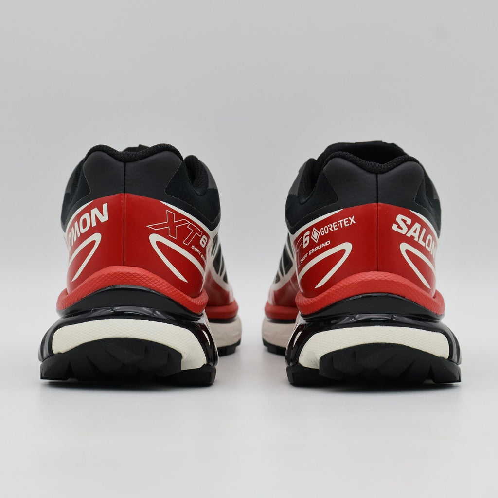 L47974900 Salomon XT-6 GORE-TEX Black Flame Scarlet Vanilla Ice (Men's)