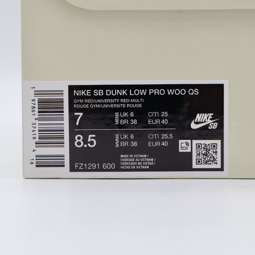 FZ1291-600 The Wizard of Oz Nike SB Dunk Low Poppy Field (Men's)