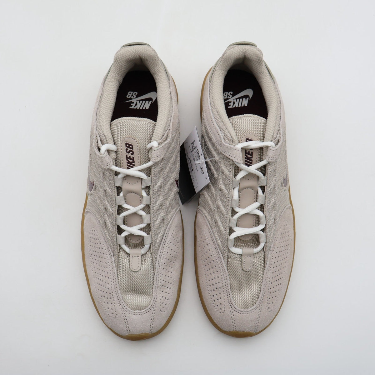 FD4691-202 Nike SB Vertebrae Cream 2 Phantom Gum Light Brown Burgundy (Men's)