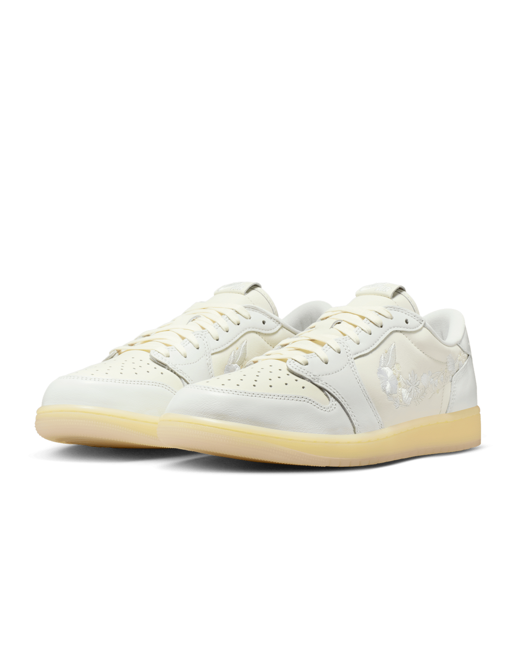 IF4391-100 Nike Air Jordan 1 Low OG Rabbit Floral Swoosh (Men's)