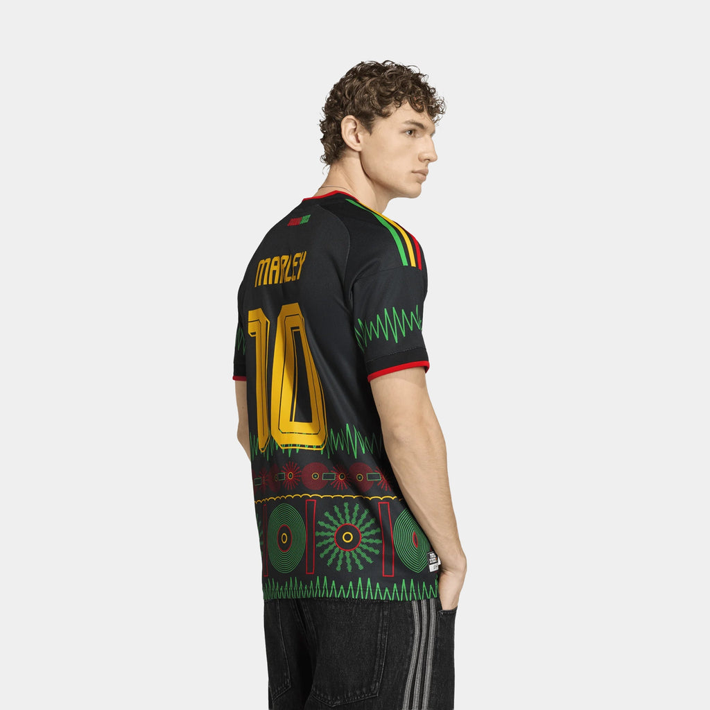 Jamaica 26 x Bob Marley Away Mens Jersey (Black)