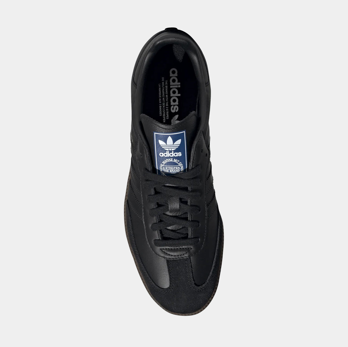 Samba OG Mens Lifestyle Shoes (Core Black/Core Black/Gum)