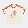 Archive 1983 Womens Short Sleeve Shirt (White/Red)