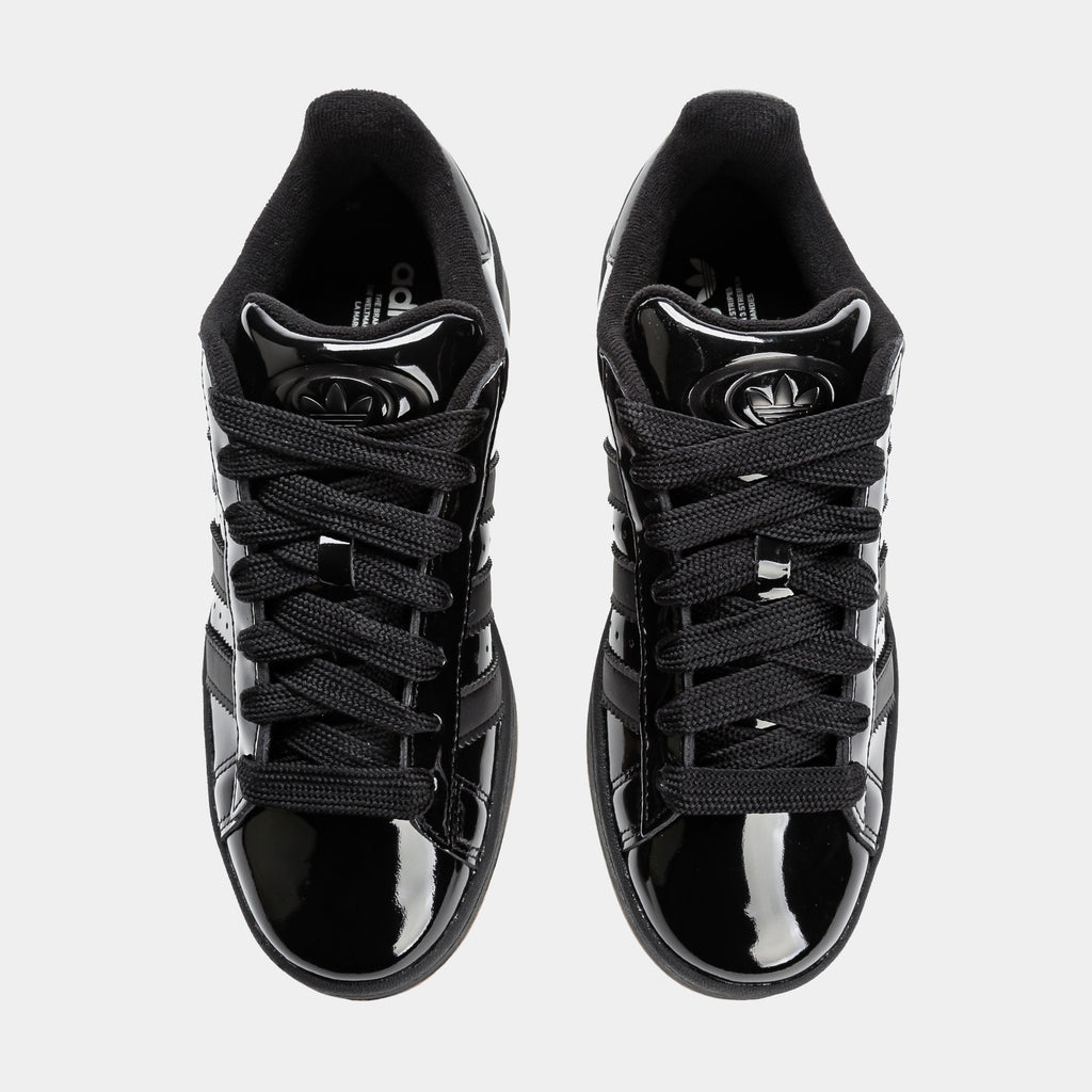 Campus 00s Patent Leather Mens Lifestyle Shoes (Core Black/Core Black)