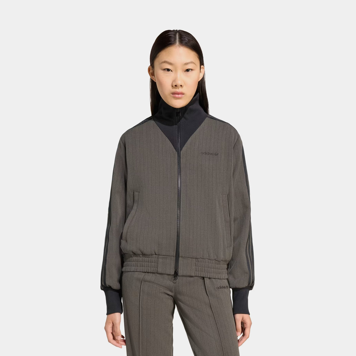 Tailored Track Womens Jacket (Shadow Olive)