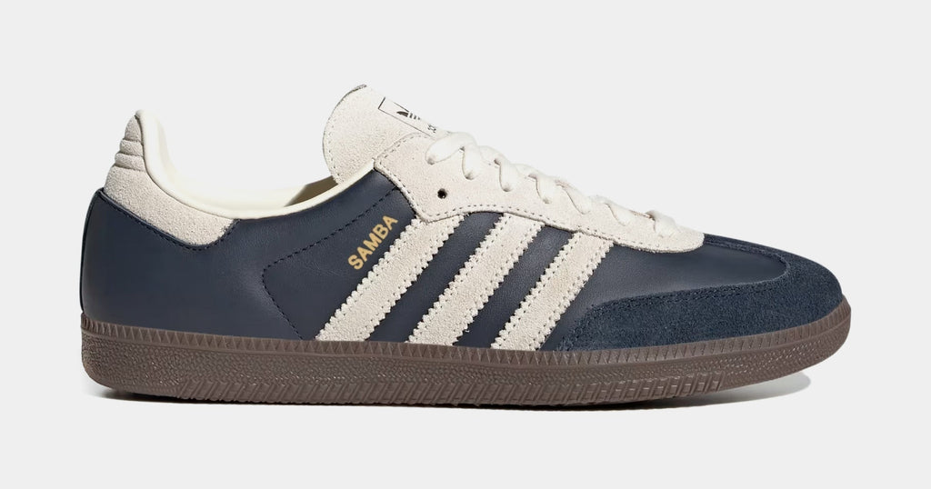 Samba OG Mens Lifestyle Shoes (Aurora Ink/Cream White/Gum)