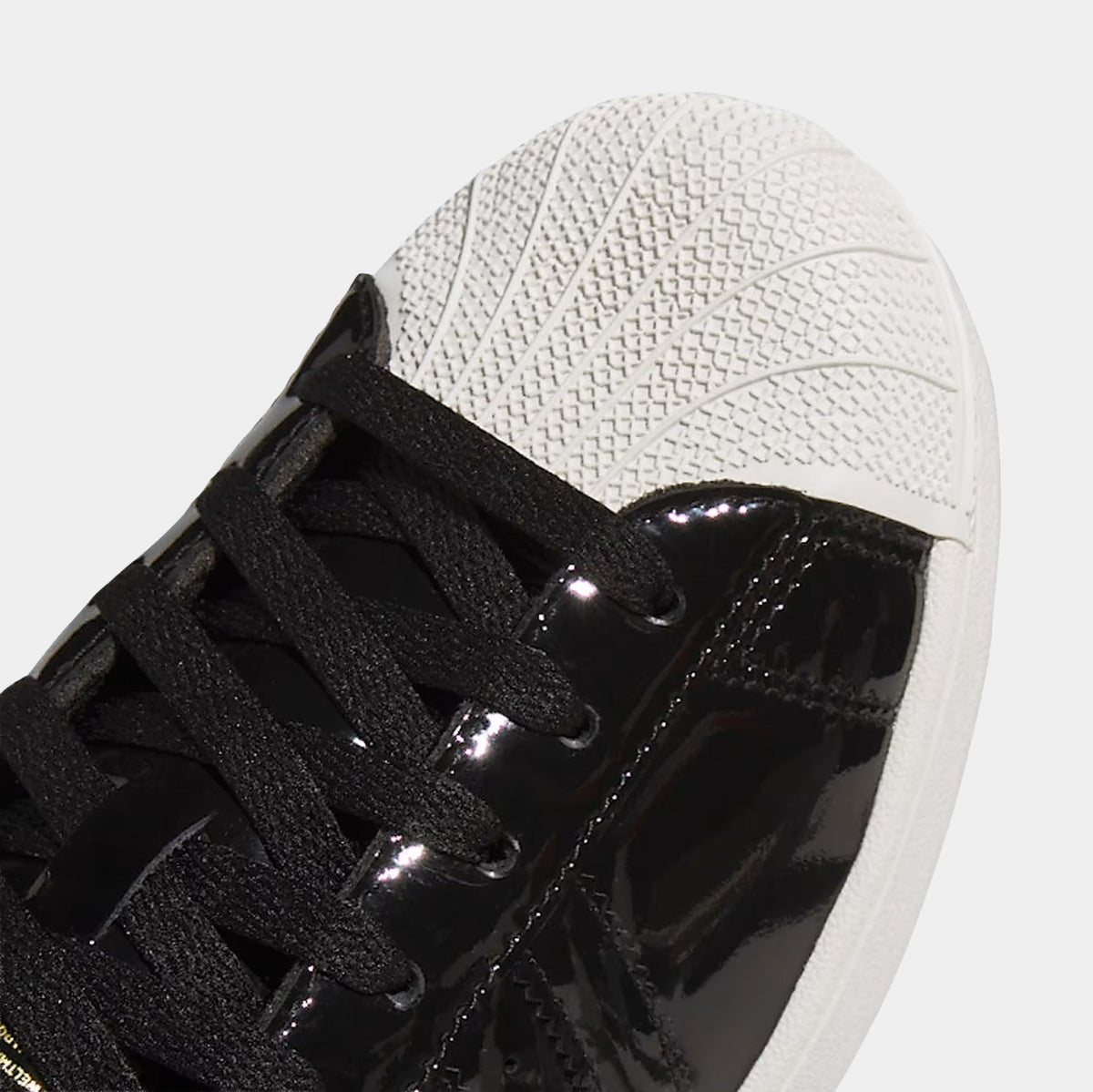 Superstar II Patent Mens Lifestyle Shoes (Black/Core Black/Off White)