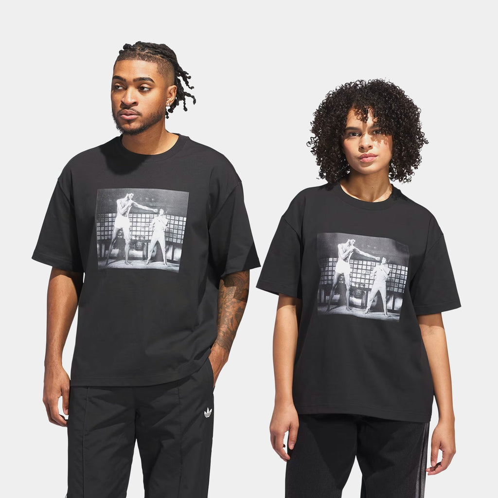 Bruce Lee Icon Mens Short Sleeve Shirt (Black/White)