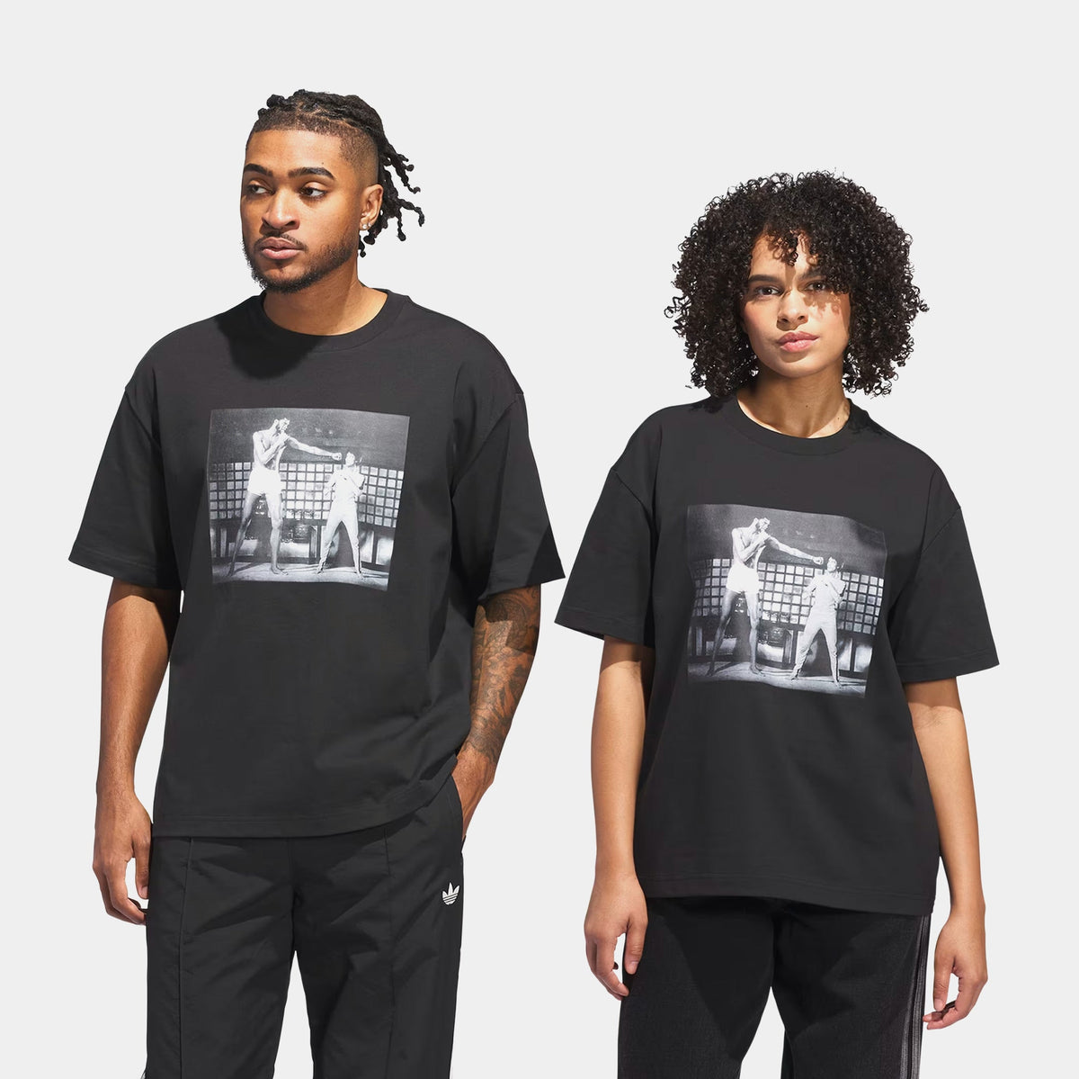 Bruce Lee Icon Mens Short Sleeve Shirt (Black/White)