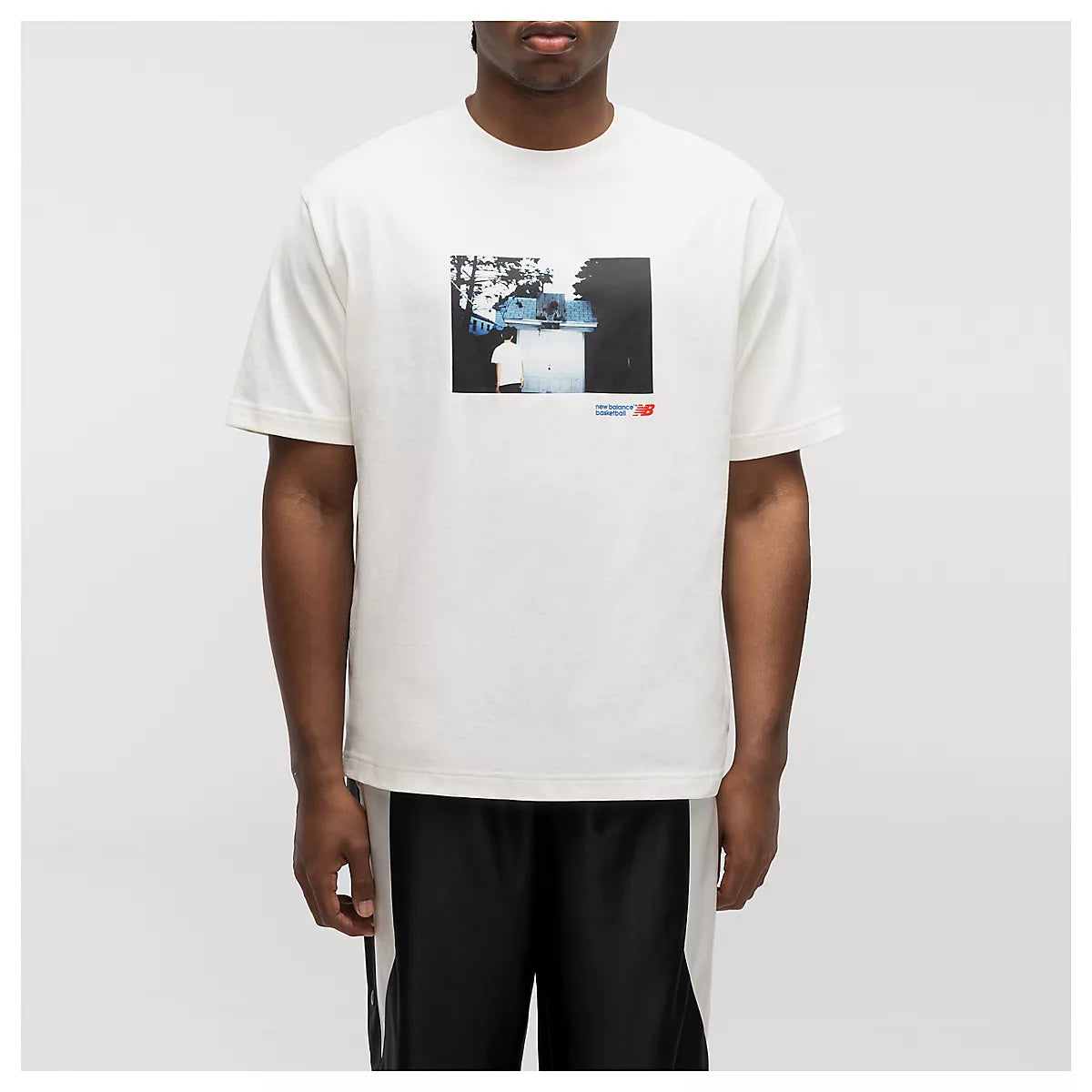Men's Basketball Photo Graphic T-Shirt