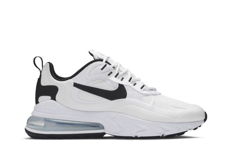 Nike Air Max 270 React 'White Black' — White/White/Black
