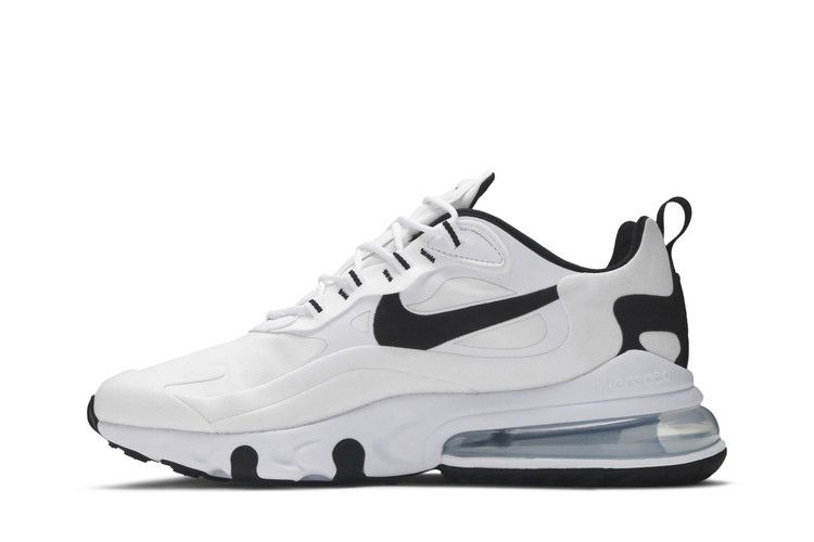 Nike Air Max 270 React 'White Black' — White/White/Black