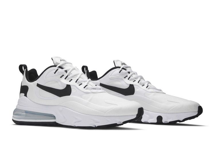 Nike Air Max 270 React 'White Black' — White/White/Black