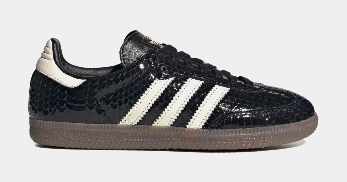 Samba OG Croc Skin Womens Lifestyle Shoes (Core Black/Off White/Gum)