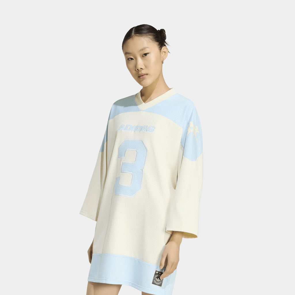 Originals Hockey Jersey Womens Dress (Ice Blue)