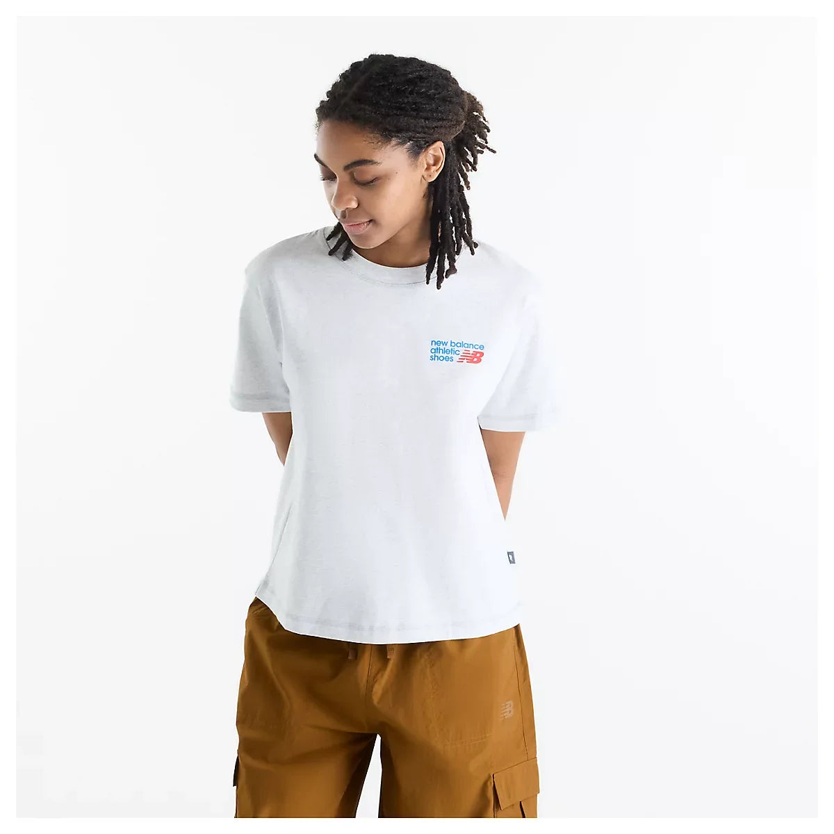 Women's Athletics Premium Logo Hip Length Relaxed T-Shirt